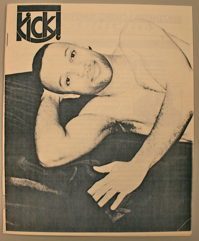 Cover of the 1995 issue of Kick! magazine that features the Ken Collier interview.